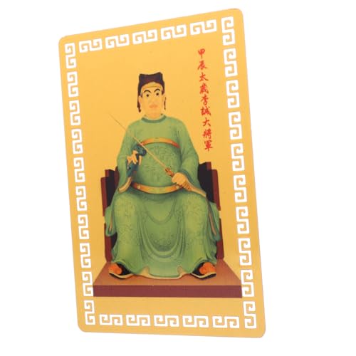 Beavorty Tai Luck Schutzkarte Amulett Leichte Tragbare Feng Shui Amulettkarte für Chinesisches Mondneujahr Dekorative Glückskarte mit Traditionellem Design Handgefertigt und Langlebig Beavorty Tai Luck Schutzkarte Amulett Leichte Tragbare Feng Shui Amulettkarte für Chinesisches Mondneujahr Dekorative Glückskarte mit Traditionellem Design Handgefertigt und Langlebig von Beavorty