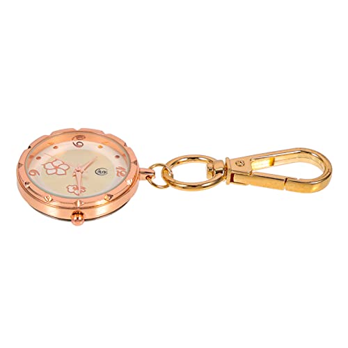 Beavorty Taschenuhr Clip-Uhr Schlüsselanhänger Stummuhr Krankenschwesteruhr Leicht Und Kompakt Für Alltag Gebrauch Uhr Mit Schlüsselanhänger von Beavorty