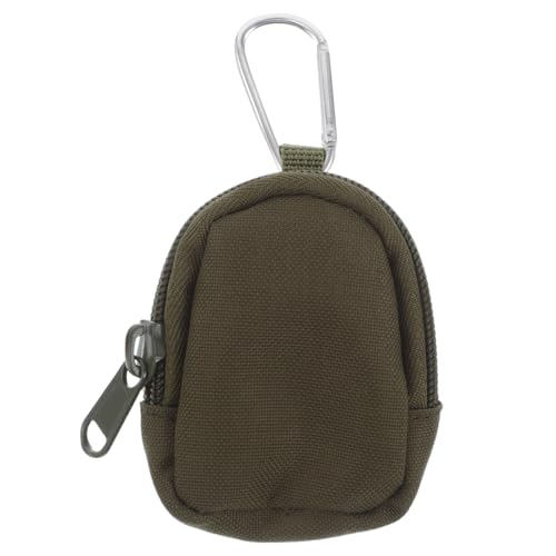 Beavorty Münzbeutel Klein Oxford Gewebe Leicht mit Reißverschluss Organizer Tasche für Schlüssel und Münzen für Outdoor und Reisen von Beavorty
