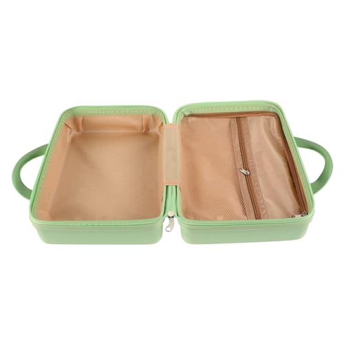 Beavorty Tragbarer Make-up-Koffer Reisekosmetikkoffer Mini-koffertasche Für Damen Hartschalen-Make-up-Koffer Kosmetikkoffer Mit Großer Kapazität Organizer Für Make-up Und Schmuck von Beavorty