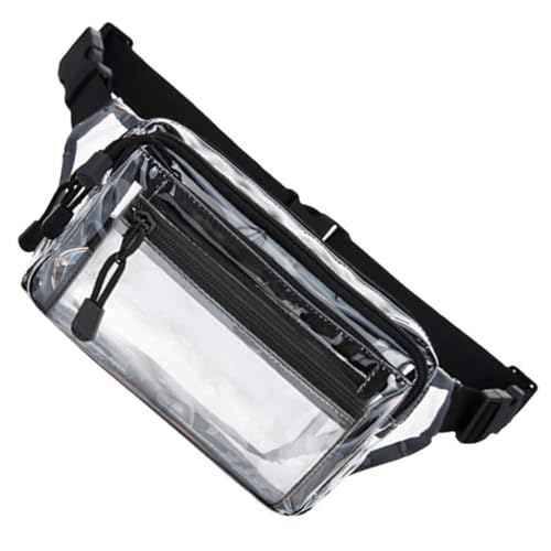 Beavorty Transparente Bauchtasche Für Herren Und Damen Multifunktionale Outdoor-Tasche Verstellbarer Gurt Für Fitness Camping Und Reisen Taschen Für Handy Und Essentials von Beavorty