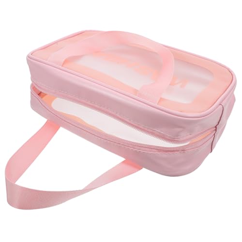 Beavorty Transparente Kulturbeutel Mit Reißverschluss Make-up-Tasche Für Reisegepäck Organizer-Tasche Aus Wiederverwendbarem Material Geeignet Für Kosmetik Und Kleine Gegenstände von Beavorty
