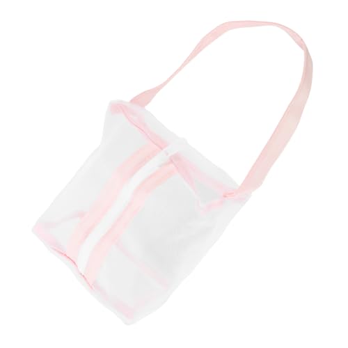Beavorty Transparente Reise-Make-up-Tasche Aus Netzgewebe Durchsichtiger Kulturbeutel Für Aufbewahrung Organizer-Beutel Klein Tragbar Für Damen Atmungsaktiv Transparent Für Shampoo Und von Beavorty