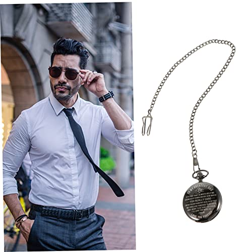 Beavorty Taschenuhr Mit Quarzwerk Im Retro-Stil Taschenuhranhänger Mit Halskette Als Bekleidungszubehör Unisex-taschenuhr Für Täglichen Gebrauch von Beavorty