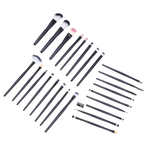 Beavorty 25stücke Kosmetik Pinsel Set Mit Kunststoffgriffen Hochwertige Gesichtsmakeup Werkzeuge Aus Kunstfaser Für Lidschatten Concealer Und Foundation Für Anfänger Und Profis von Beavorty