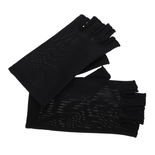 Beavorty Uv-schutzhandschuhe Für Nägel Sonnenhandschuhe Mit Uv-block Halbfinger-design Für Flexibilität Autohandschuhe Für Damen Atmungsaktiv Und Bequem Für Outdoor-aktivitäten von Beavorty