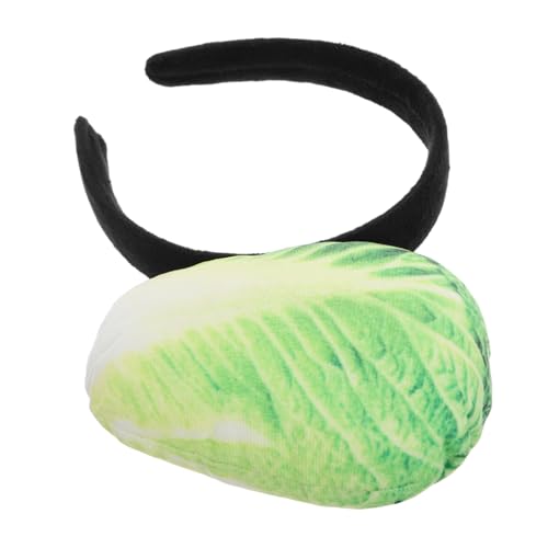 Beavorty Vielseitig Einsetzbares Chinakohl-stirnband Weiches Haarband mit Gemüseimitat für Partys Cosplay und Veranstaltungen Beavorty Vielseitig Einsetzbares Chinakohl-stirnband Weiches Haarband mit Gemüseimitat für Partys Cosplay und Veranstaltungen von Beavorty