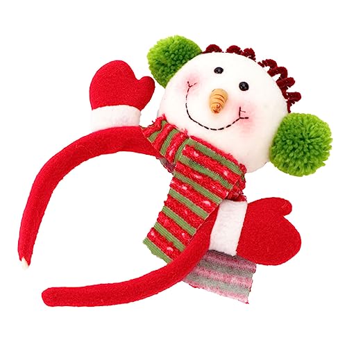 Beavorty Weihnachtlicher Kopfschmuck Für Erwachsene Haarreif Für Festival-kopfschmuck Mit Weihnachtlichem Design Süß Und Lieblich Angenehmes Material Rutschfest Für Geburtstagsfeiern von Beavorty