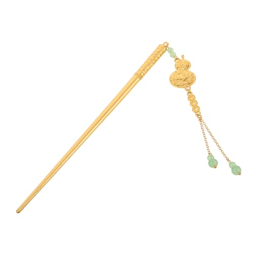 Beavorty Vintage Chinesischer Haarnadel Goldschmetterling mit Gourd Quaste Handgefertigter Retro Haarschmuck für Elegante Duttfrisuren Traditionelles Design für Frauen Langlebig und von Beavorty