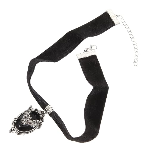 Beavorty Vintage Gothic Bat Pendant Halskette für Männer Robuste und Stilvolle Punk Halskette mit Feiner Verarbeitung Perfektes Accessoire für von Beavorty