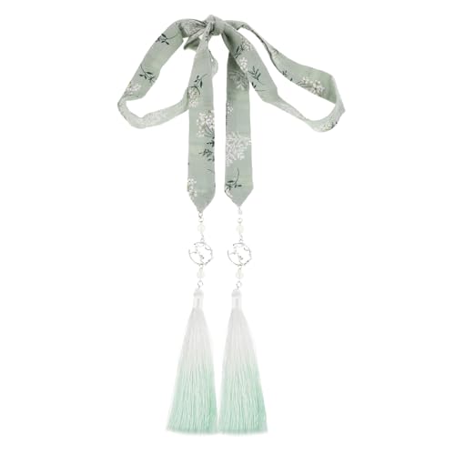 Beavorty Hanfu Haarband Mit Quasten Vintage Chinesisches Haaraccessoire Weiches Material Traditioneller Stil Für Damen Für Cosplay Und Feste von Beavorty