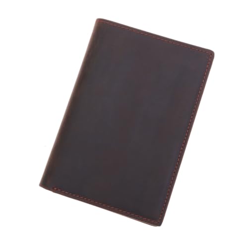 Beavorty Vintage RFID Herren Geldbörse Echtem Schlanker Bifold Geldbeutel mit Geldklammer und Multifunktionalem Reisepasskartenhalter Kaffee als von Beavorty