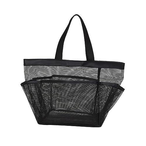 Beavorty Wäschesack Aus Mesh Pool Für Kinder Spielzeug-organisationstaschen Schwimmbadtasche Teppich Weltkarte Reise-Einkaufstasche Tragetasche Aus Mesh Pu Reisen Strand Aufbewahrungstasche von Beavorty