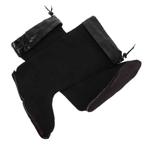 Beavorty Warme Wasserdichte Stiefelinnensohlen mit Fleeceisolierung Rutschfest Extra für Herren Passend für Regenstiefel Komfortable Einlegesohlen für Kalte Wintertage von Beavorty