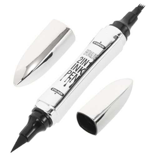 Beavorty Augenbrauenstift Wasserfest Mit Eyeliner-stift Flüssige Formel Für Langanhaltendes Make-up Für Präzise Anwendung Hellbrauner Farbton Für Natürliche Augenbrauen von Beavorty