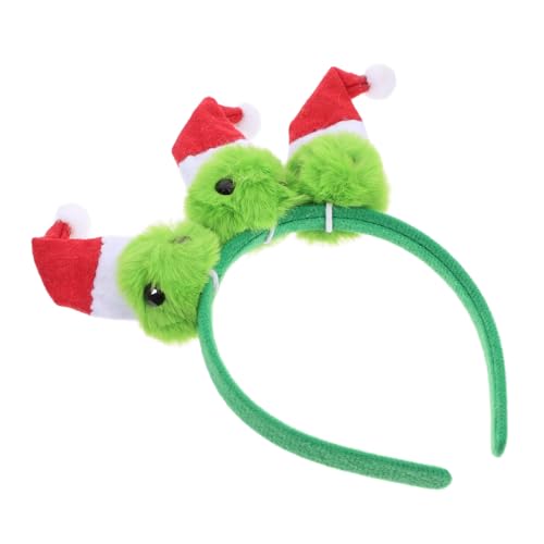 Beavorty Weihnachts Haarreif mit Niedlichen Elfenhüten Leichtes Stirnband für Party Kostüm und Familienfeier zu Tragen Rutschfest und Vielseitig Einsetzbar von Beavorty