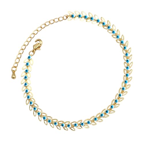 Beavorty Zartes Augen Armband für Studenten Stilvoller Schmuck mit Blauem Auge und Rostfrei für Tägliche Outfits und Besondere Anlässe von Beavorty