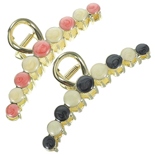 Beavorty 2stücke Große Haarklammern Für Dickes Haar Metall Haarspangen Für Frauen Klammerklammern Für Styling Haaraccessoires Für Lockiges Haar Langlebig Und Robust von Beavorty