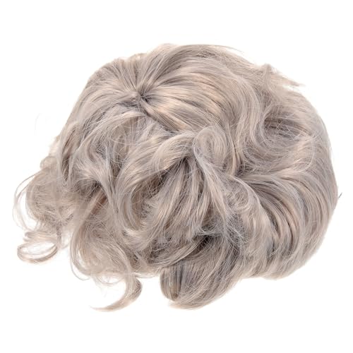 Beavorty Light Grey Fluffy Grandma Wig Für Karneval Und Cosplay Lustige Perücke Für Erwachsene Für Partys Auftritte Und Verkleidungen Und von Beavorty