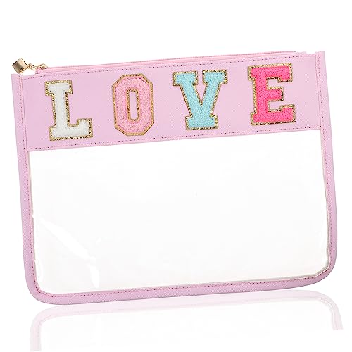 Beavorty PVC-Make-up-Tasche Mit Reißverschluss Snack-Tasche Für Den Außenbereich Wiederverwendbare Reise-Organizer- Für Damen Make-up-Organizer von Beavorty