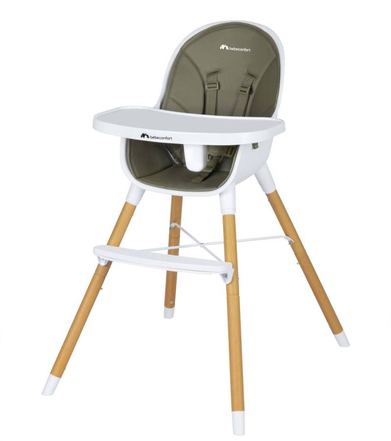 Mitwachsender 2-in-1 Hochstuhl für Babys AVISTA mineral green von Bebe Confort