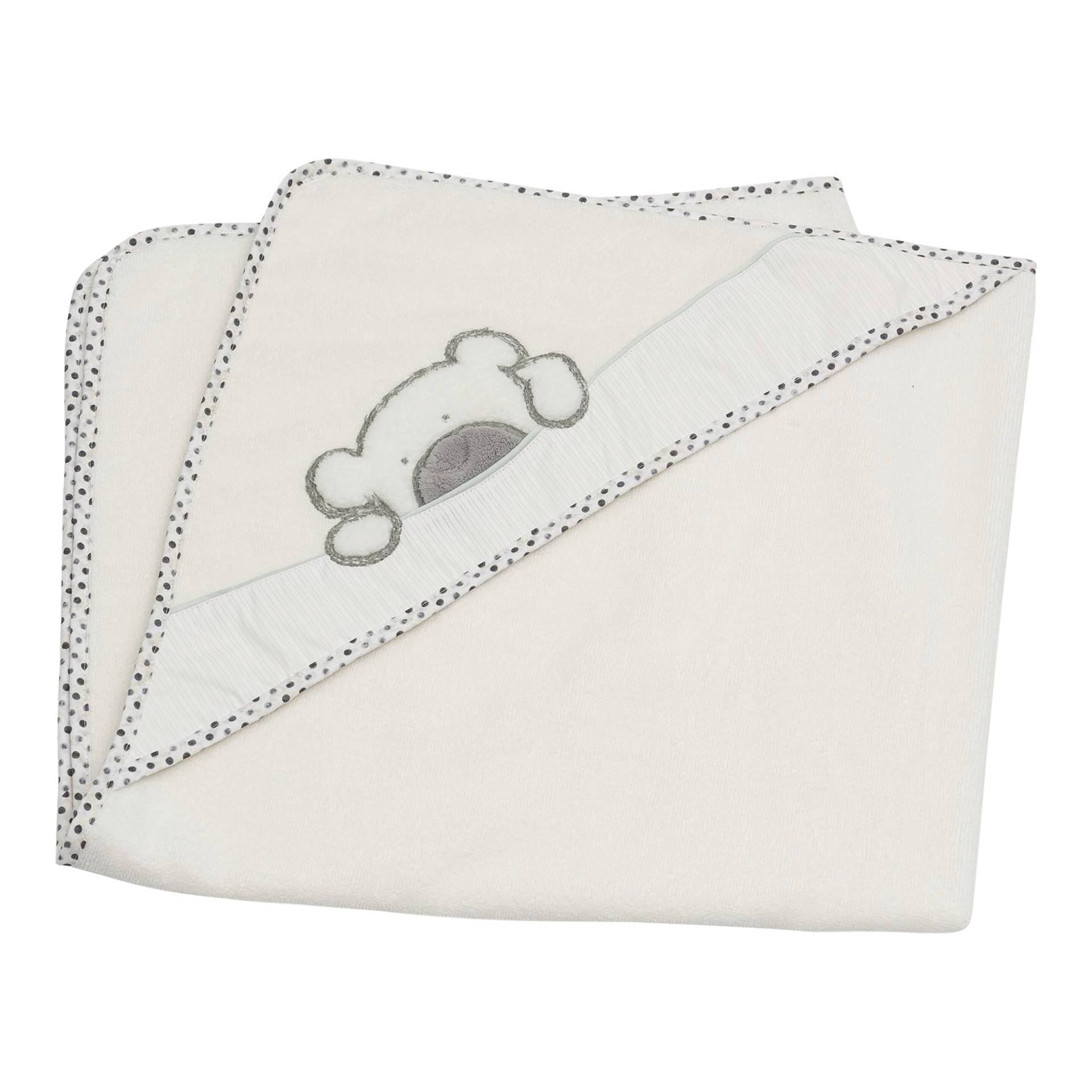 Bebe`S Collection Kapuzenbadetuch Big Willi 100x100 cm grau von Bebe`s Collection