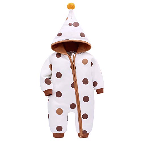 Bebone baby Kleidung Jungen Mädchen Strampler Neugeborenen Overall (Braun 2, 9-12Monate/73cm) von Bebone