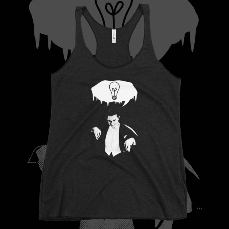 Gothic Bela Lugosi Dracula Tank Top | Weicher Racerback, Damen S-xl | Belas Gute Idee von BecauseSkulls