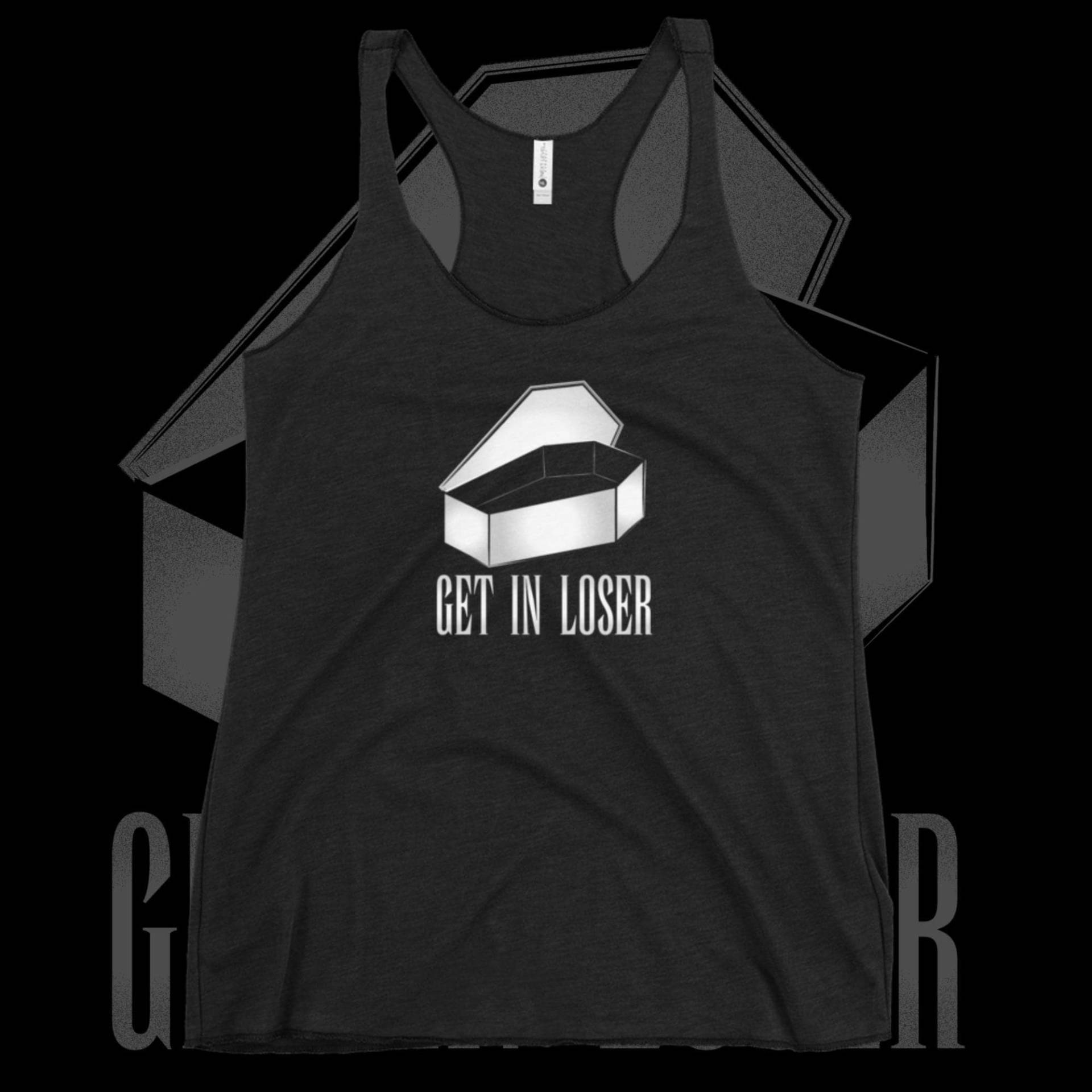 Racerback Tank Top Im Pastel Goth Stil - Aus Weichem Stoff | Get in Verlierer von BecauseSkulls