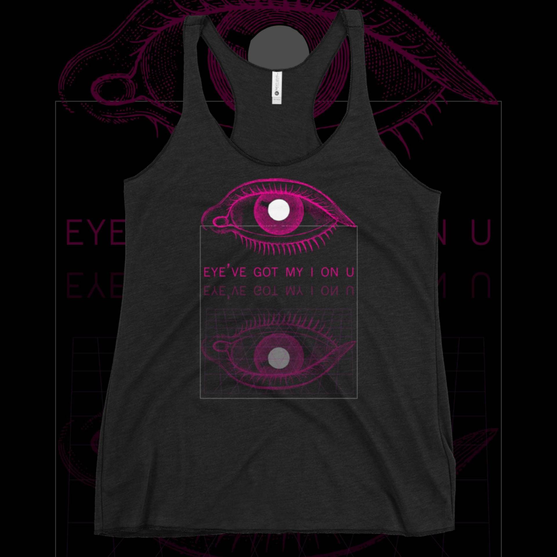 Tank Top Racerback in Der Farbe Pastell Goth | Grössen Von S Bis Xl | Augen Hab Ich Auf Dich von BecauseSkulls