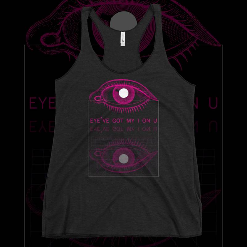 Tank Top Racerback in Der Farbe Pastell Goth | Grössen Von S Bis Xl | Augen Hab Ich Auf Dich von BecauseSkulls