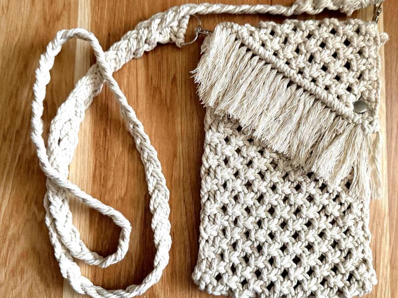 Makramee Tasche Im Boho Style Makramee Tasche Im Boho Style von BecciLpunkt