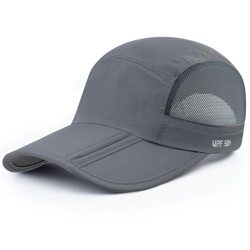 Becellen Sommer Basecap, Faltbar UV-Schutz Kappe Leichte Verstellbare Caps Männer Mesh Baseball Cap Unisex Atmungsaktives Sportkappe for Herren Damen Outdoor Becellen Sommer Basecap, Faltbar UV-Schutz Kappe Leichte Verstellbare Caps Männer Mesh Baseball Cap Unisex Atmungsaktives Sportkappe for Herren Damen Outdoor von Becellen