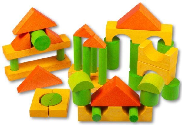 Beck Holzspielzeug Ergänzungs-Bausteine aus Holz, bunt gebeizt oder natur Beck Holzspielzeug Ergänzungs-Bausteine aus Holz, bunt gebeizt oder natur von Beck Holzspielzeug