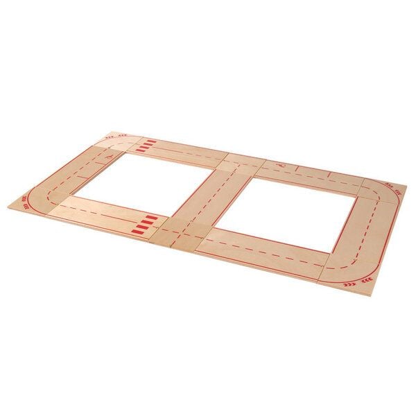 Beck Holzspielzeug Straßenelemente Grundpackung von Beck Holzspielzeug