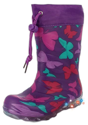 Beck M dchen Butterfly Schlupfstiefel, Violett, 24 EU von Beck