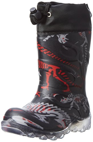 Beck Jungen Bones Gummistiefel, Schwarz, 23 EU von Beck