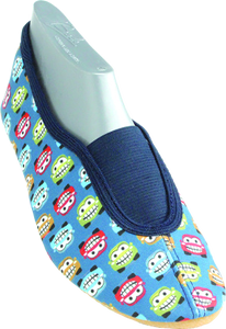 BECK Kinder Gymnastikschuhe Blau/Bunt - Gr. - 33 von Beck
