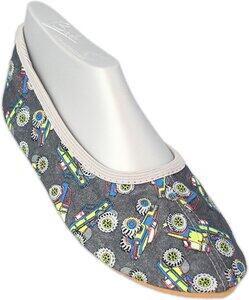 BECK Kinder Gymnastikschuhe Monster Cars grau - Gr. - 27 von Beck