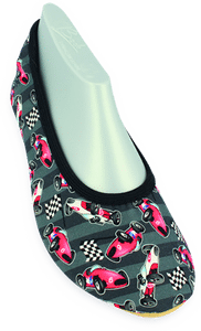 BECK Kinder Gymnastikschuhe WINNER Grau/Dunkelgrau/Rot - Gr. - 30 von Beck