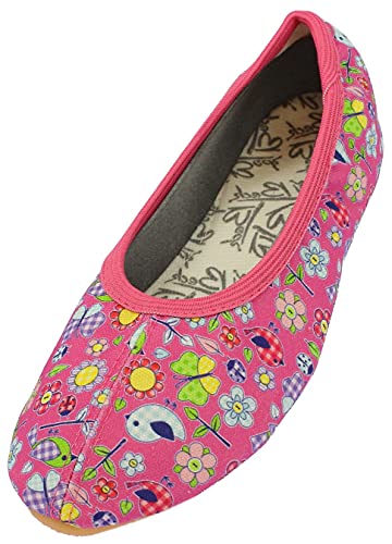 Beck Mädchen Birds Gymnastikschuhe, Pink, 32 EU von Beck