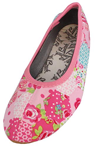 Beck Mädchen Roses Gymnastikschuhe - Pink - Gr/ 28 EU von Beck