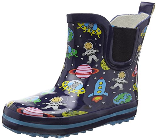 Beck Jungen Space Gummistiefel, Blau, 18 EU von Beck