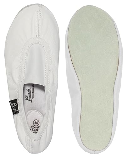 Beck Unisex Gymnastikschuh Basic, Weiß, 40 EU von Beck
