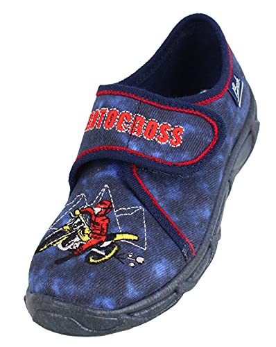 Beck Jungen Motocross Hausschuhe von Beck