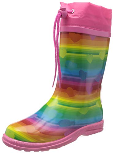 Beck Mädchen Regenboog Gummistiefel, Mehrfarbig, 31 EU von Beck