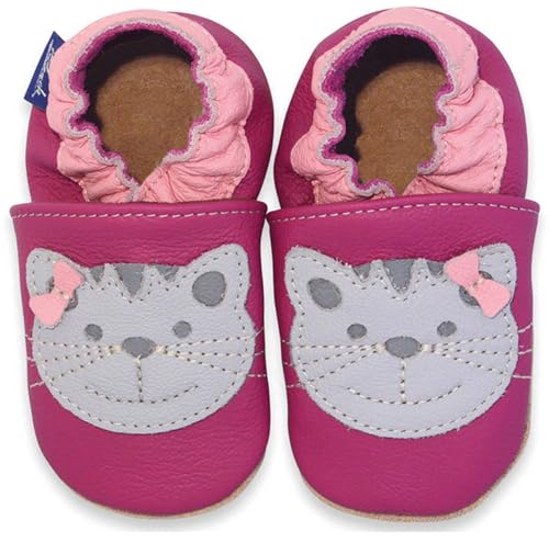 Beck Baby M dchen Katze Lauflernschuh, Lila, 20 EU von Beck