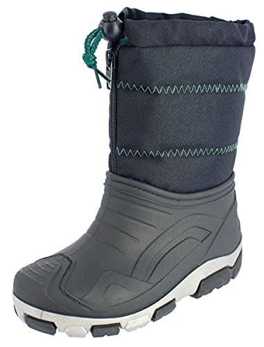 Beck Jungen Blizzard Schneestiefel, Blau, 34 EU von Beck