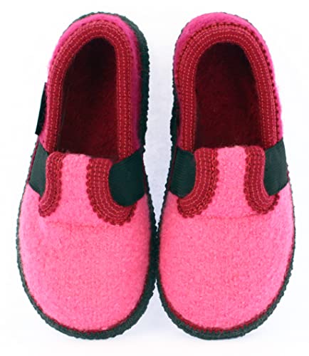 Beck Unisex Kinder Bobby Hausschuhe, Pink, 26 EU von Beck