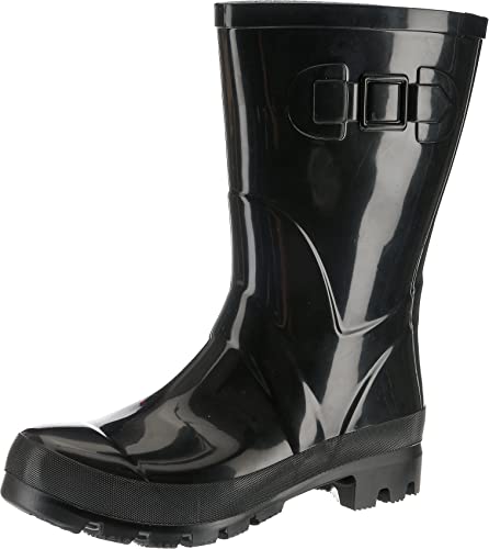 Beck Damen modieus Gummistiefel, Schwarz, 41 EU von Beck